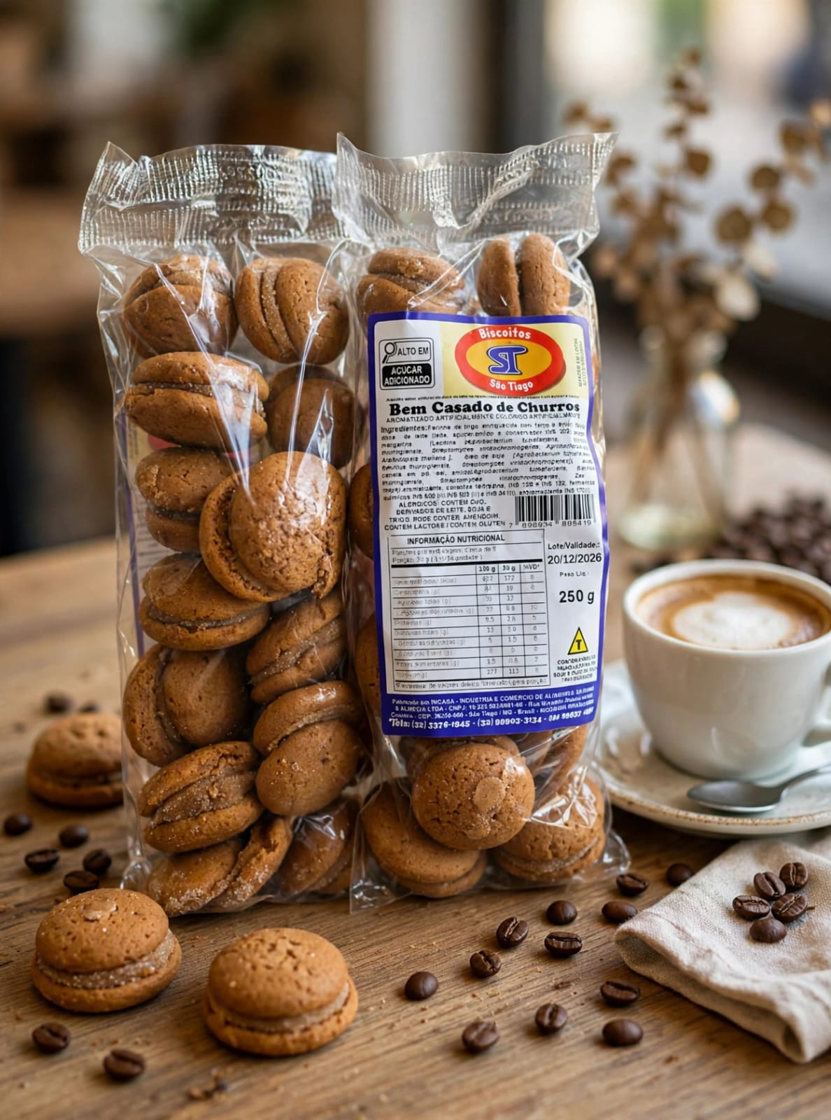 Biscoito São Tiago Novas 1