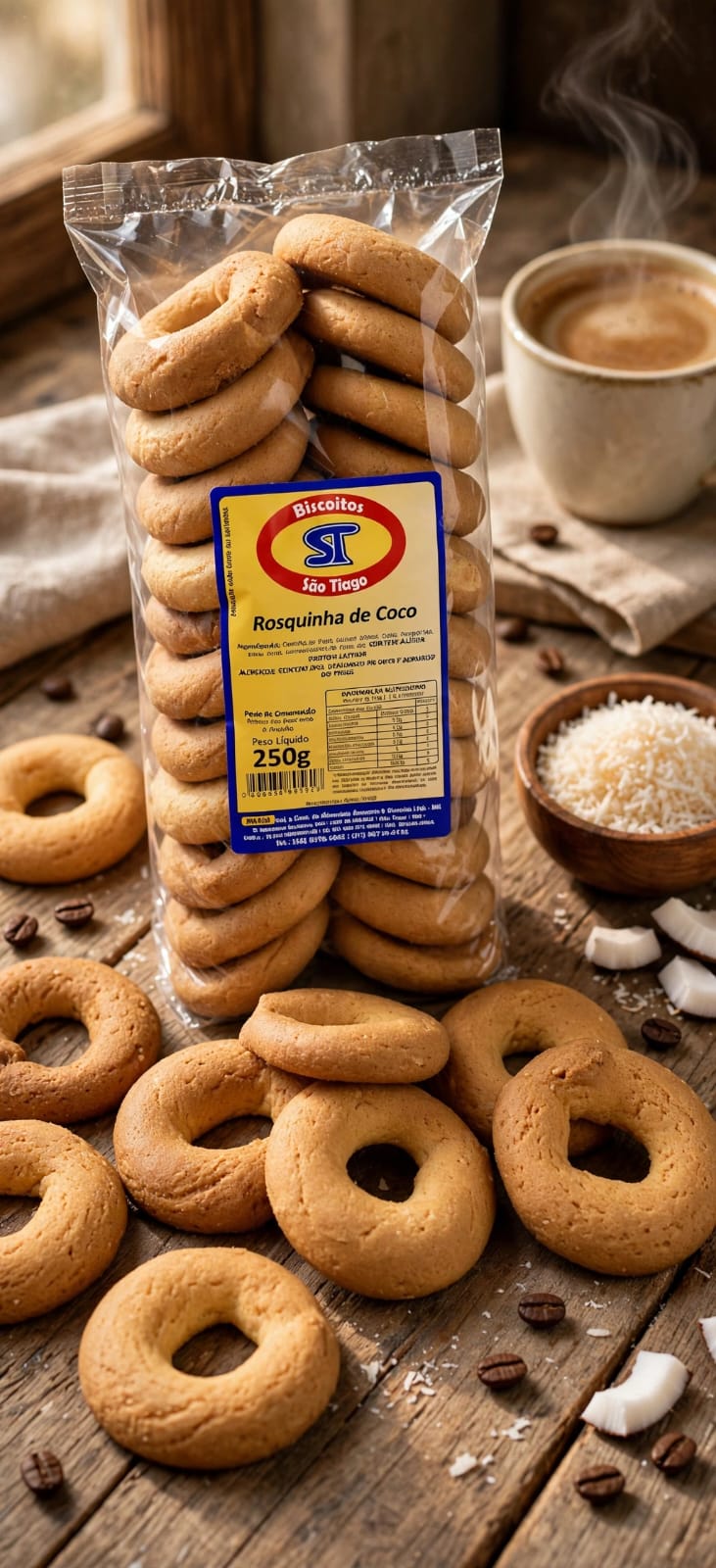 Biscoito São Tiago Novas 12