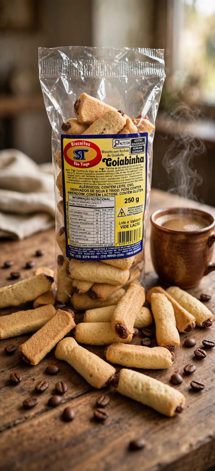 Biscoito São Tiago Novas 20